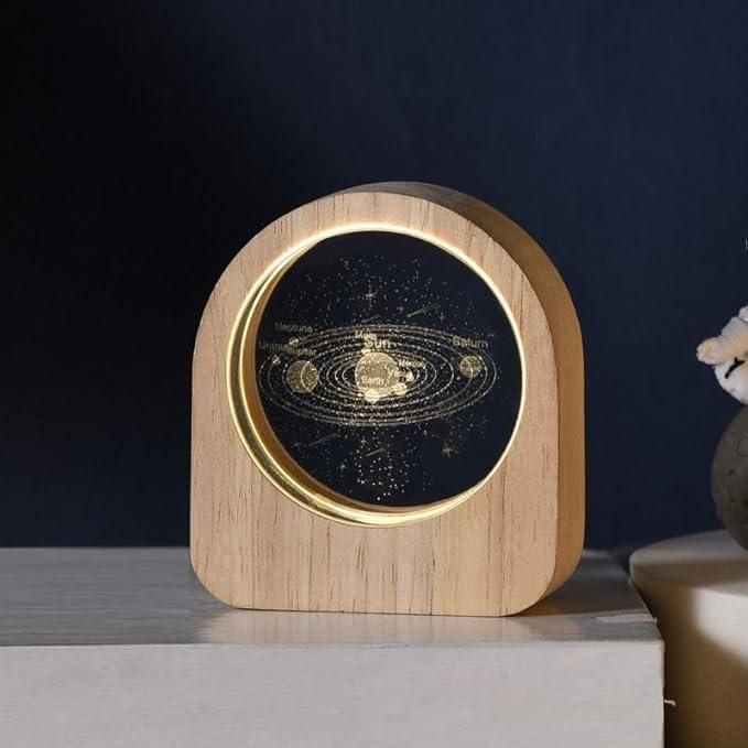 Solar-Powered Desktop Decor