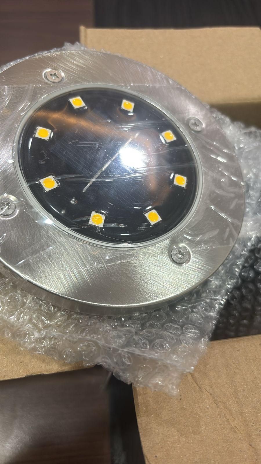 Solar LED Ground Lights – 4-Pack, Weatherproof & Eco-Friendly