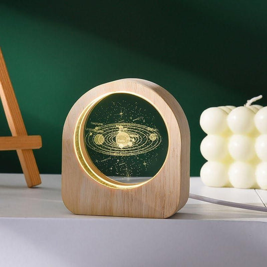 Solar-Powered Desktop Decor