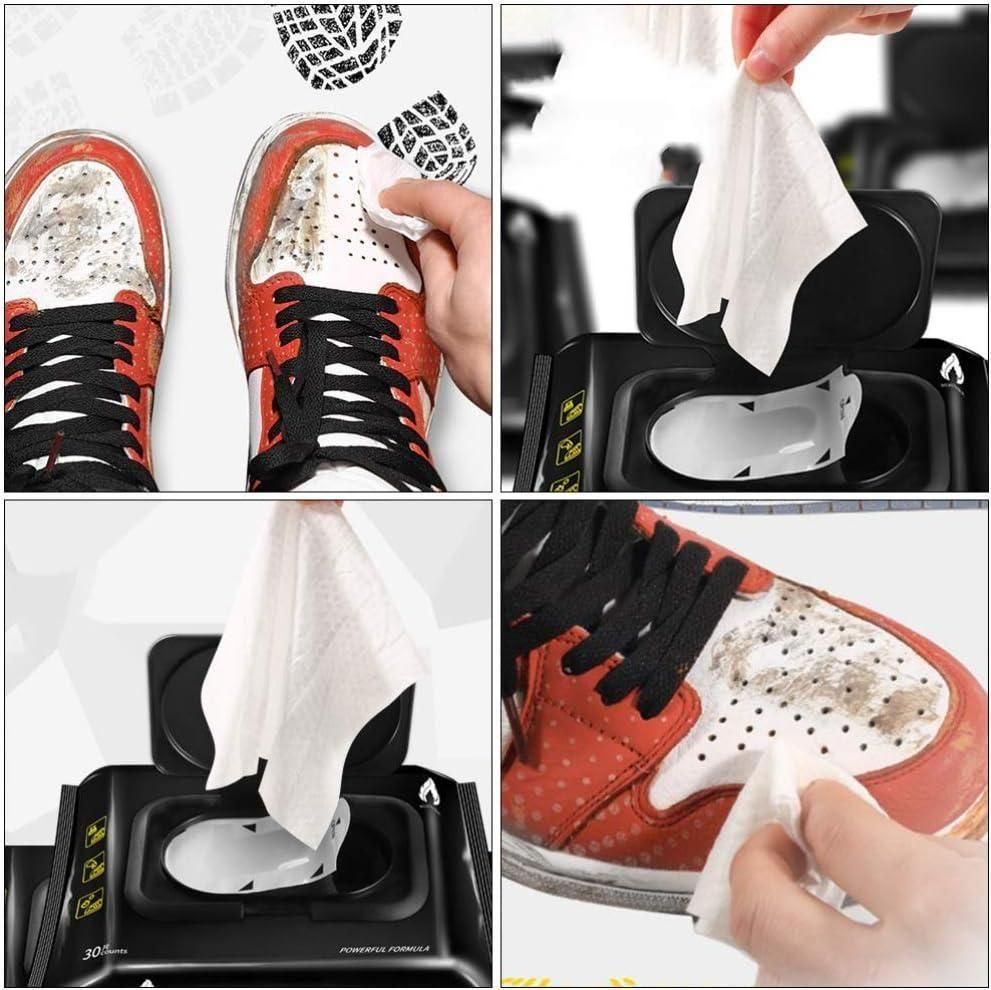FreshKicks Natural Sneaker & Shoe Cleaning Wipes – 80 Count Resealable Pack