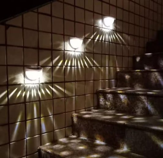 "Energy-Efficient Solar Fence Light for Gardens, Patios & Pathways"