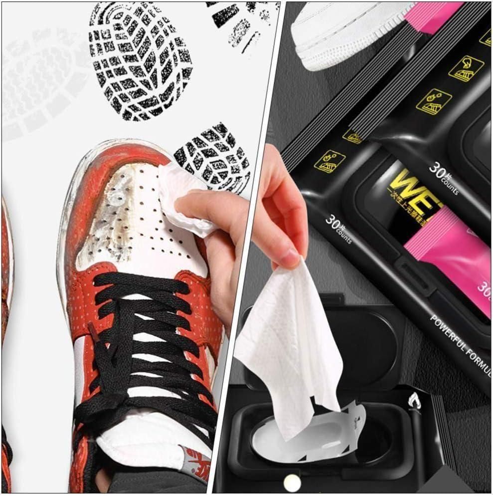 FreshKicks Natural Sneaker & Shoe Cleaning Wipes – 80 Count Resealable Pack
